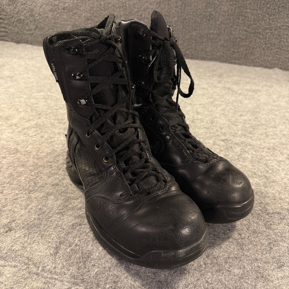 Danner Kinetic Side-Zip GTX Boots Mens 8 Black Gore-Tex‎ Tactical Combat 28012 - Picture 2 of 16